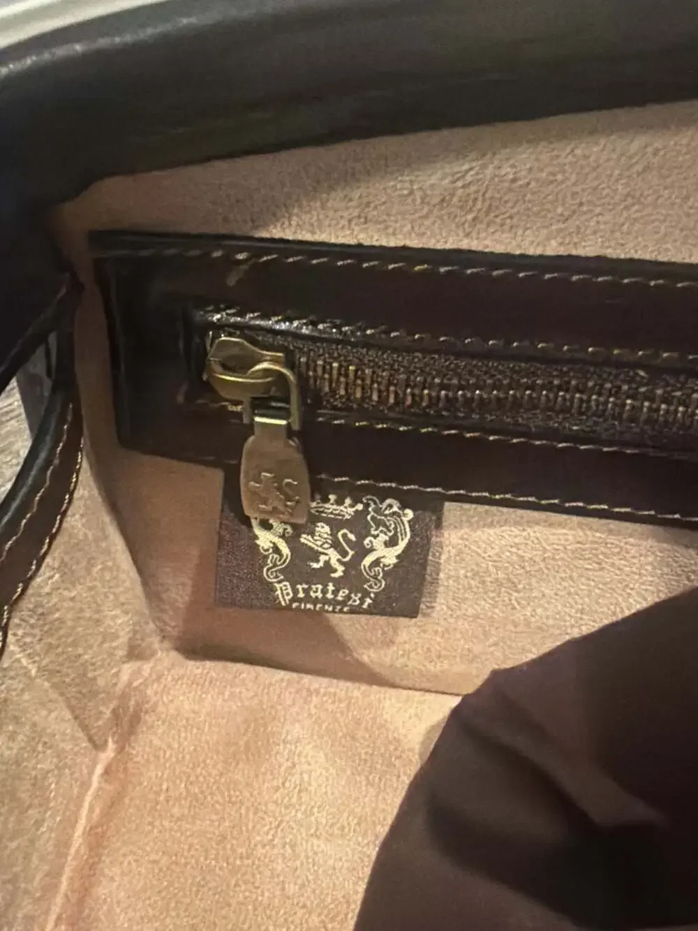 Pratesi Firenze Brunelleschi Cavallino Cowhide Top Handle Handbag